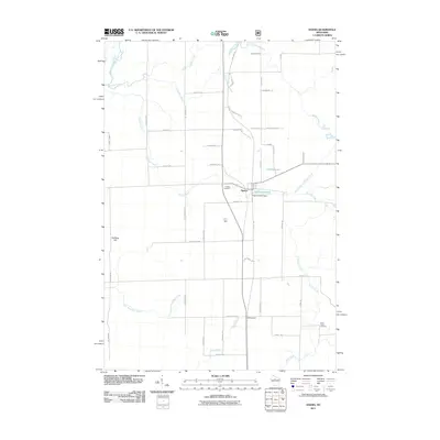 2011 Map of Ogema, 2011 Print