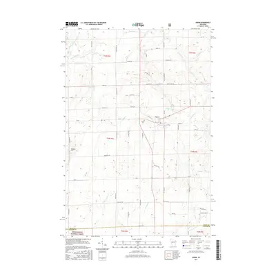 2015 Map of Ogema, 2015 Print