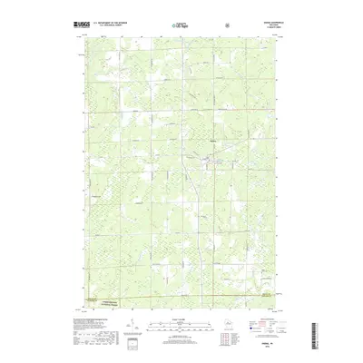 2018 Map of Ogema, 2018 Print