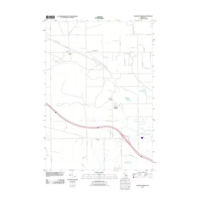 2011 Map of Ogemaw Springs, 2011 Print