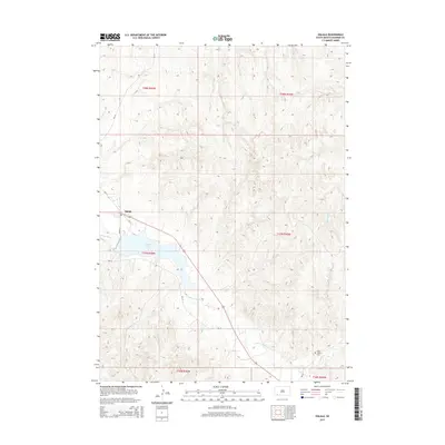 2015 Map of Oglala, 2015 Print
