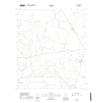2019 Map of Oglesby, 2019 Print