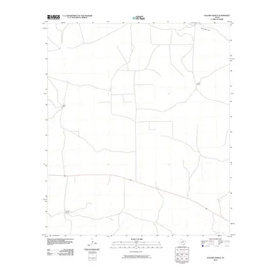 2010 Map of Oglesby Ranch, 2010 Print