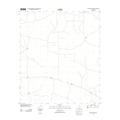 2012 Map of Oglesby Ranch, 2012 Print