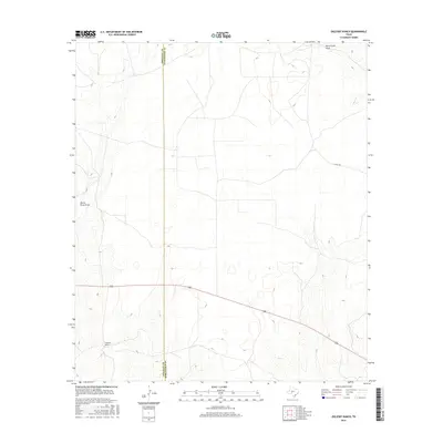 2016 Map of Oglesby Ranch, 2016 Print