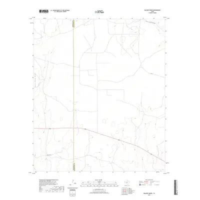 2019 Map of Oglesby Ranch, 2019 Print