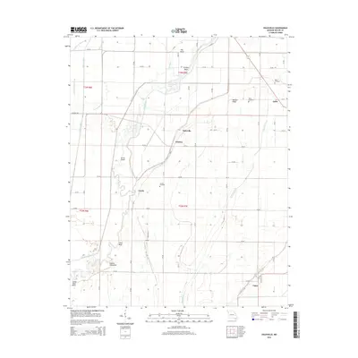 2015 Map of Oglesville, 2015 Print