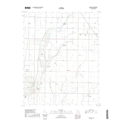 2017 Map of Oglesville, 2017 Print