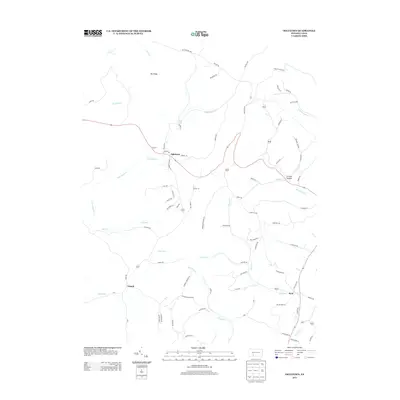 2013 Map of Ogletown, 2013 Print
