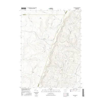 2016 Map of Ogletown, 2016 Print