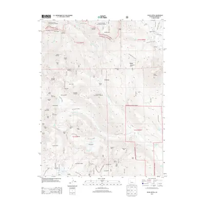 2013 Map of Oh-be-joyful, 2013 Print