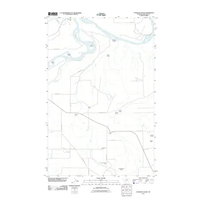 2011 Map of O'Hanlon Coulee, 2011 Print
