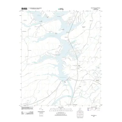 2012 Map of Ohatchee, 2012 Print