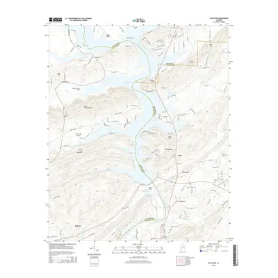 2014 Map of Ohatchee, 2014 Print