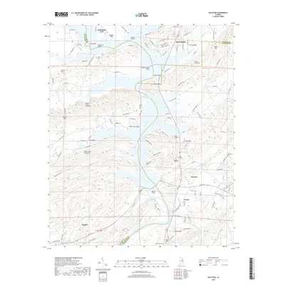 2018 Map of Ohatchee, 2018 Print
