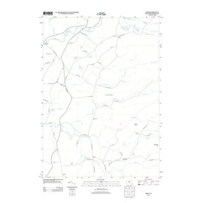2013 Map of Ohio, 2013 Print