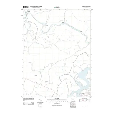 2010 Map of Ohiopyle, 2010 Print