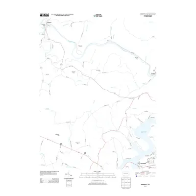 2013 Map of Ohiopyle, 2013 Print