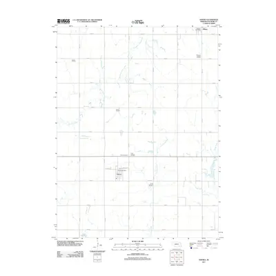 2011 Map of Ohiowa, 2011 Print