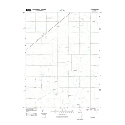 2012 Map of Ohlman, 2012 Print