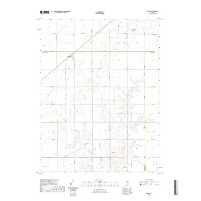 2021 Map of Ohlman, 2021 Print