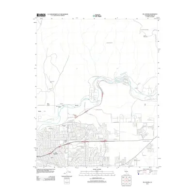 2012 Map of Oil Center, 2012 Print