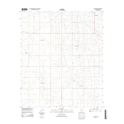 2013 Map of Oil Center, 2013 Print