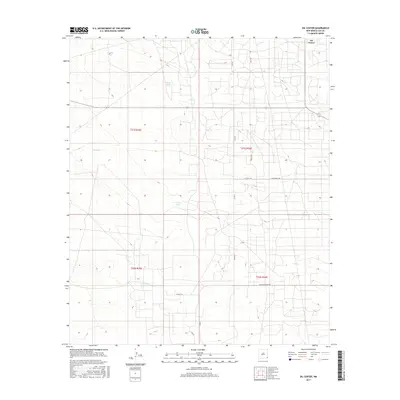 2017 Map of Oil Center, 2017 Print