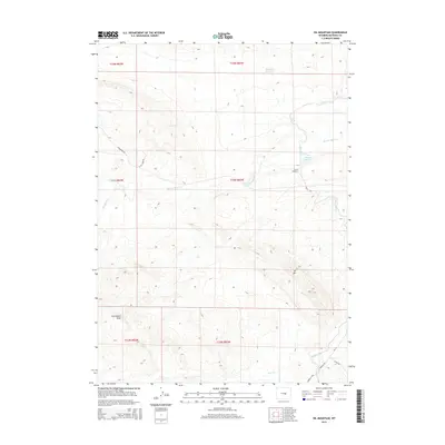 2015 Map of Oil Mountain, 2015 Print