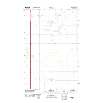 2011 Map of Oilmont, 2011 Print