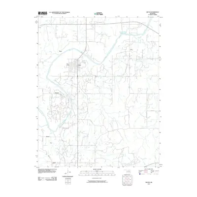 2010 Map of Oilton, 2010 Print