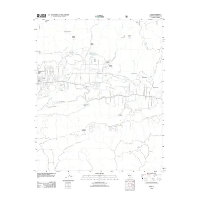2012 Map of Ojai, 2012 Print