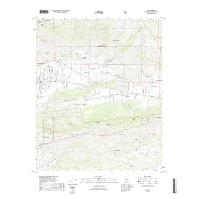 2018 Map of Ojai, 2018 Print