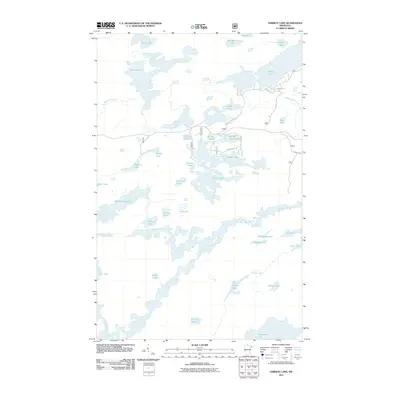 2011 Map of Ojibway Lake, 2011 Print
