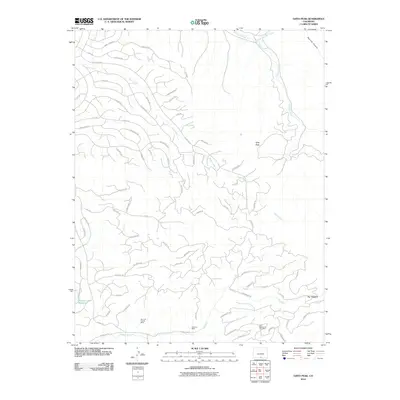 2010 Map of Ojito Peak, 2010 Print