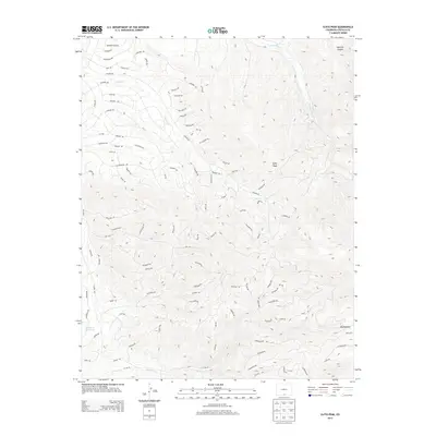 2013 Map of Ojito Peak, 2013 Print
