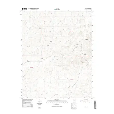 2013 Map of Ojito, 2013 Print