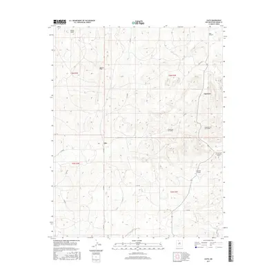 2017 Map of Ojito, 2017 Print