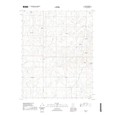 2020 Map of Ojito, 2020 Print