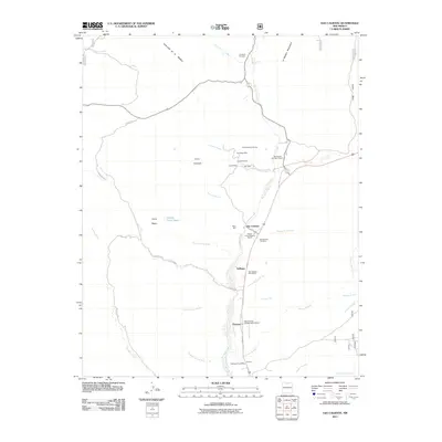 2011 Map of Ojo Caliente, 2011 Print