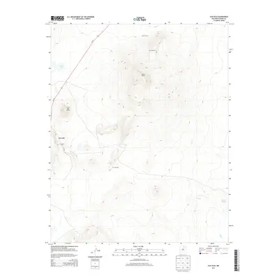 2013 Map of Ojo Feliz, 2013 Print