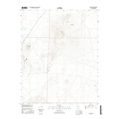 2017 Map of Ojo Feliz, 2017 Print