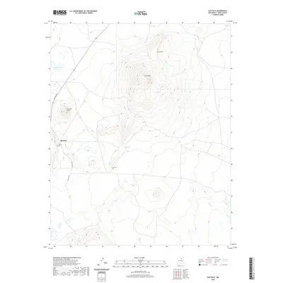 2020 Map of Ojo Feliz, 2020 Print