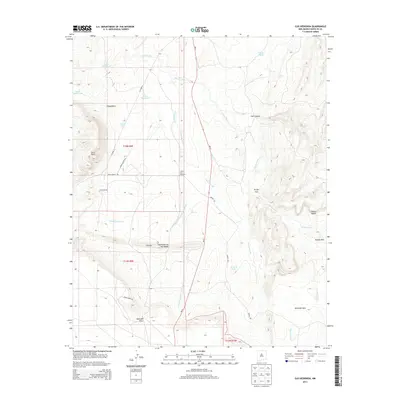 2013 Map of Ojo Hedionda, 2013 Print
