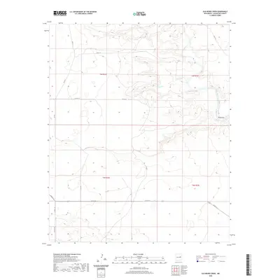 2020 Map of Ojo Negro Creek, 2020 Print