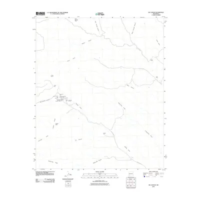 2010 Map of OK Canyon, 2010 Print