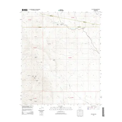 2013 Map of OK Canyon, 2013 Print
