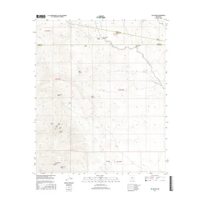 2017 Map of OK Canyon, 2017 Print