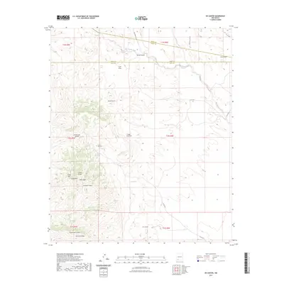 2023 Map of OK Canyon, 2023 Print