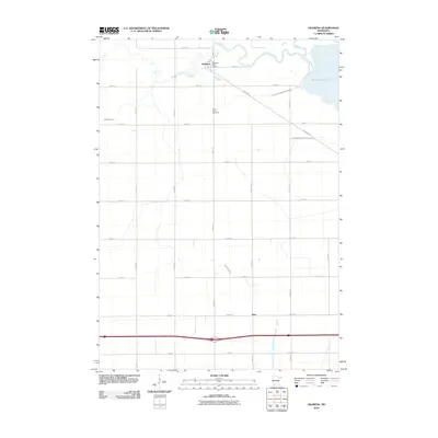 2010 Map of Okabena, 2010 Print